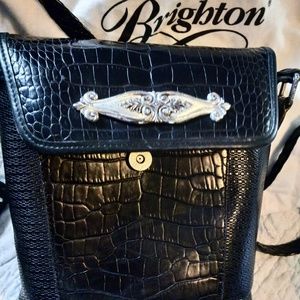 Brighton Black Bucket Bag